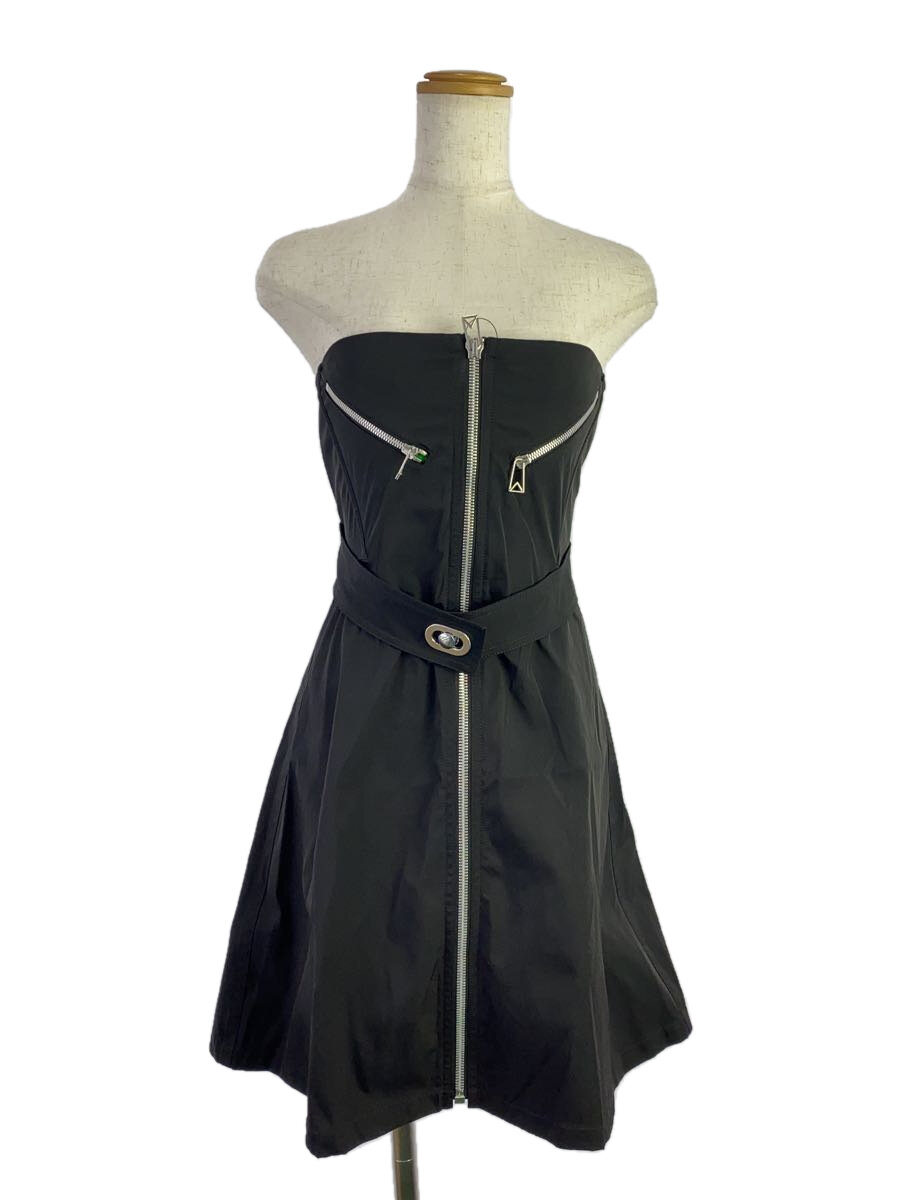 【中古】BOTTEGA VENETA◆DRESS STRETCH BOMBER/御召しもの/36/ナイロン/黒いこと/666294 V03U0//【レディース御召しもの】