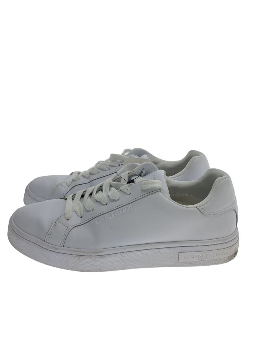 【中古】ARMANI EXCHANGE◆ローカットスニーカー/26cm/WHT//【シューズ】|2nd STREET 店