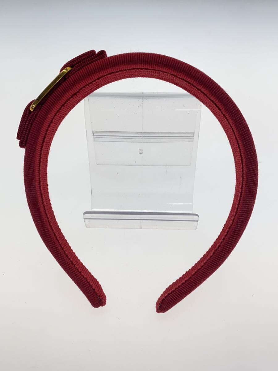 【中古】Salvatore Ferragamo◆添え物/--/RED/レディース/カチューシャ【服飾雑貨他】