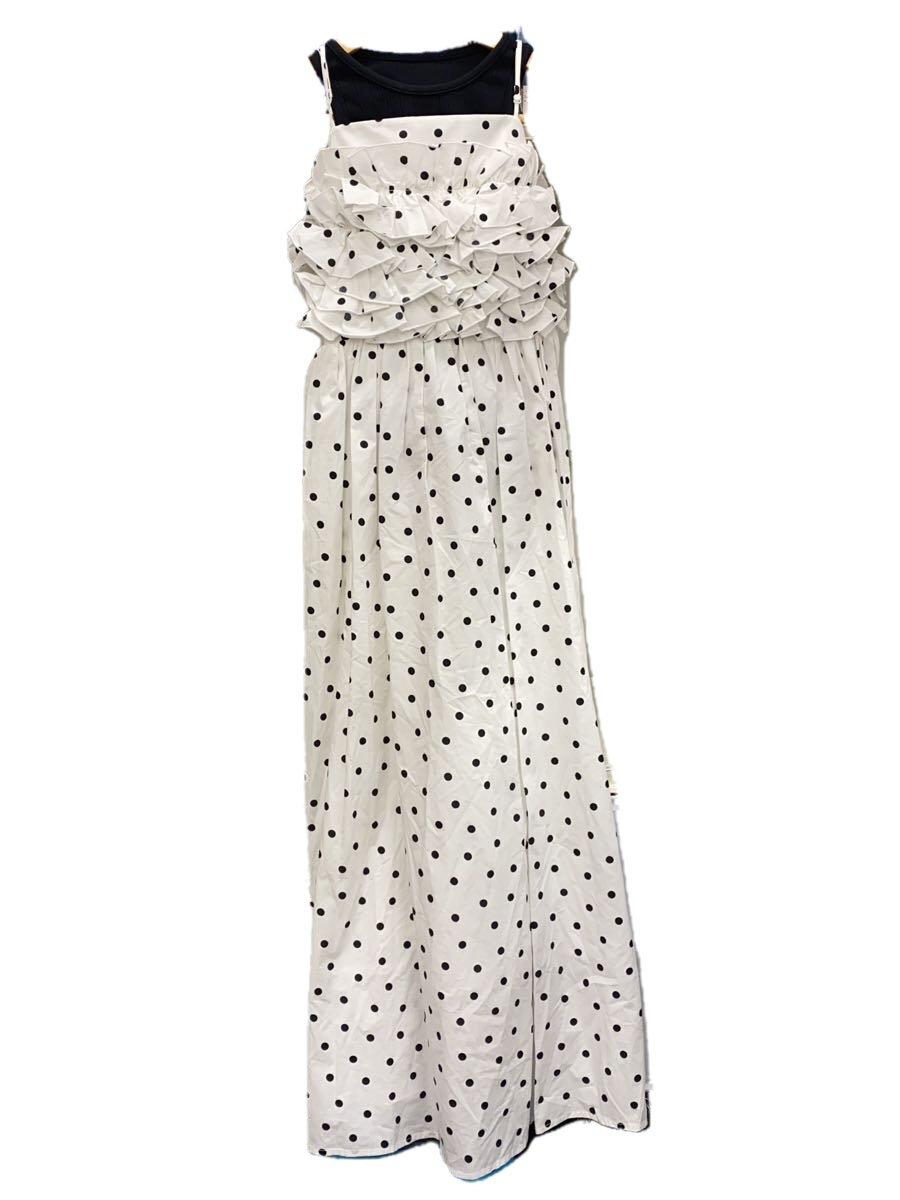【中古】SNIDEL◆ノースリーブ衣装/O/綿織物/WHT/玉虫/SWFO242067【レディース御召しもの】