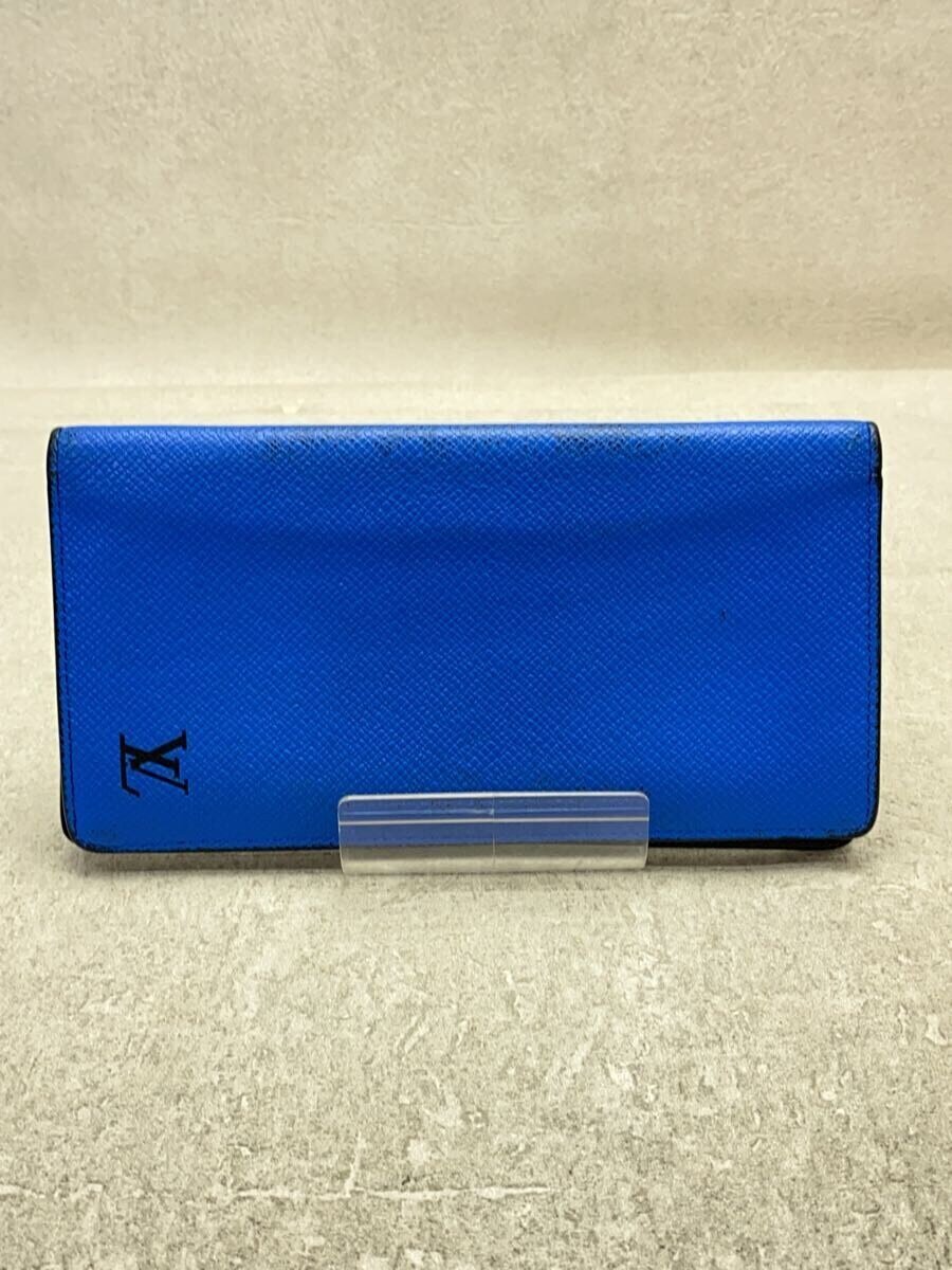 【中古】LOUIS VUITTON◆長財布/--/BLU/メンズ//【服飾雑貨他】