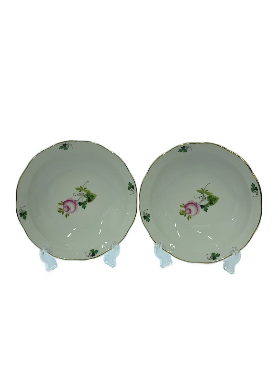 【中古】Herend◆一皿/2点仕掛ける/WHT//【勝手もと設備】