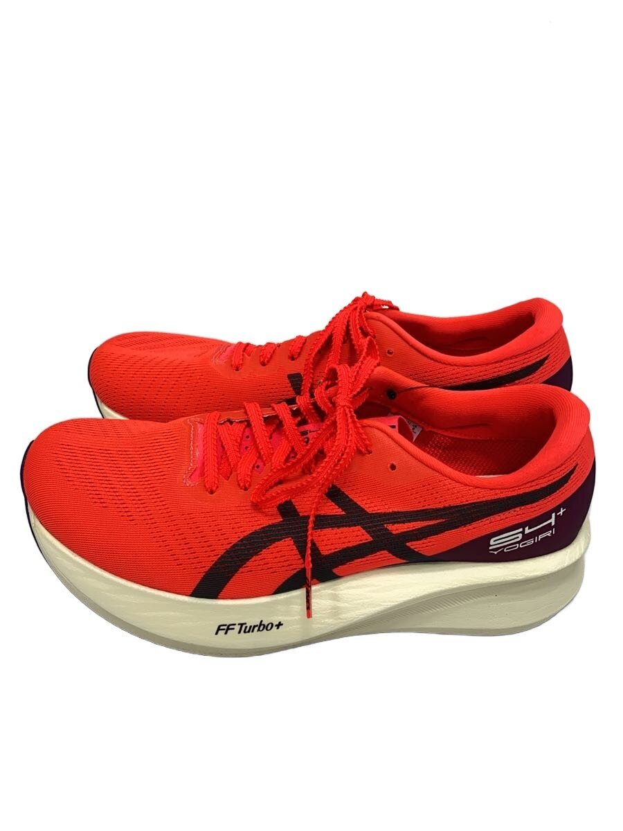 【中古】ASICS◆S4+ YOGIRI/駈けっくらシューズ/26糎/RED/1013A158【シューズ】