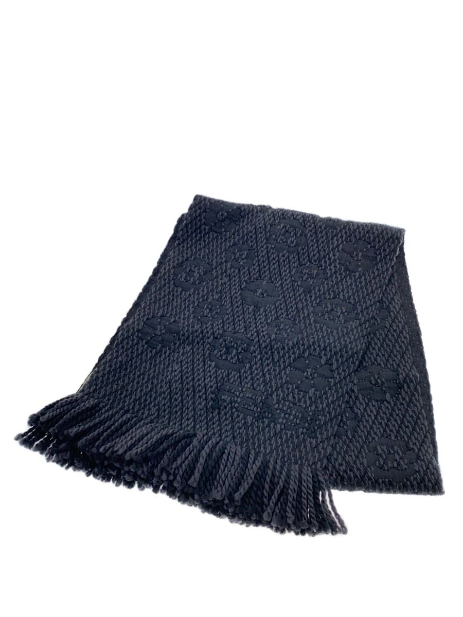 【中古】FENDI◆袈裟/羊毛/BLK/レディース【服飾雑貨他】