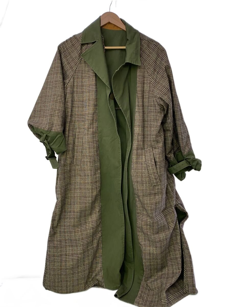 【中古】AMERI◆18AW/リバーシブル/トレンチコート/コットン/KHK/無地/0181770050【メンズウェア】|2nd STREET 店