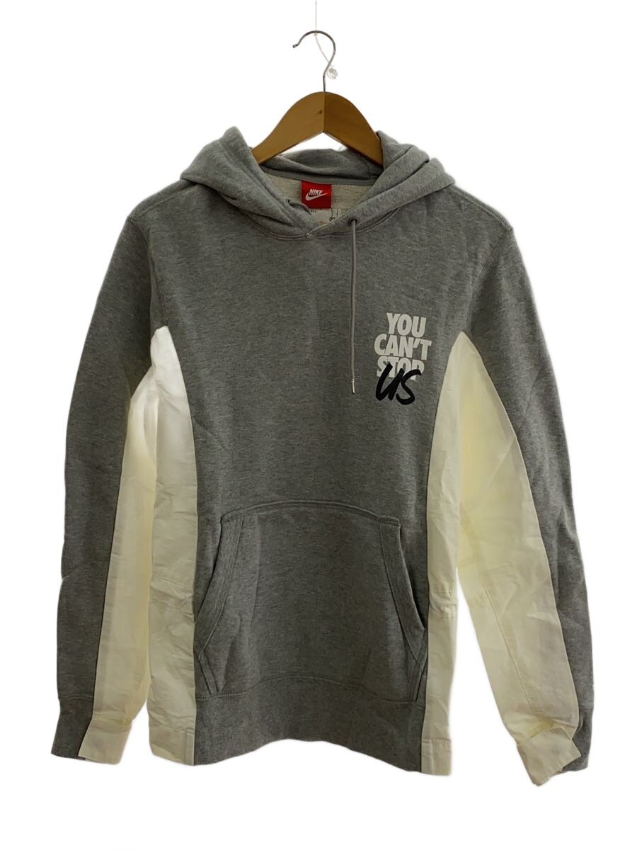 【中古】sacai◆パーカー/1/綿織物/GRY/20-0163S/Customized Hoodie【レディース御召しもの】