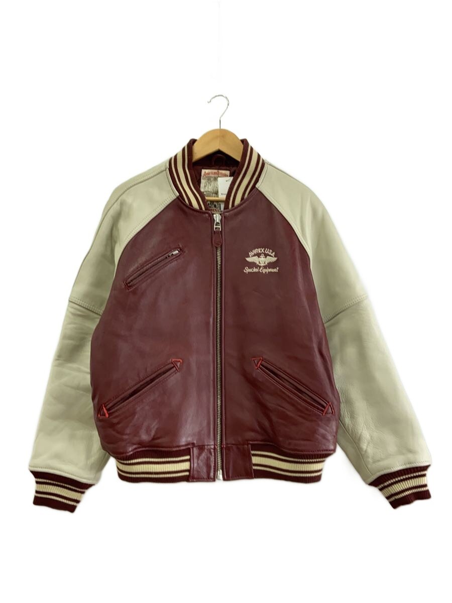 【中古】AVIREX◆レザージャケット・ブルゾン/M/羊革/BRD/6181033//【メンズウェア】｜2ｎｄ STREET 店