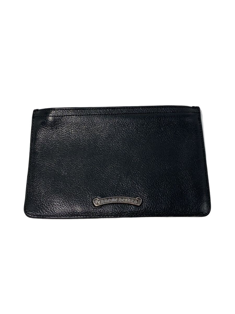 【中古】CHROME HEARTS◆コインケース/なめし革/黒いこと/メンズ/? NULL ?【服飾雑貨他】