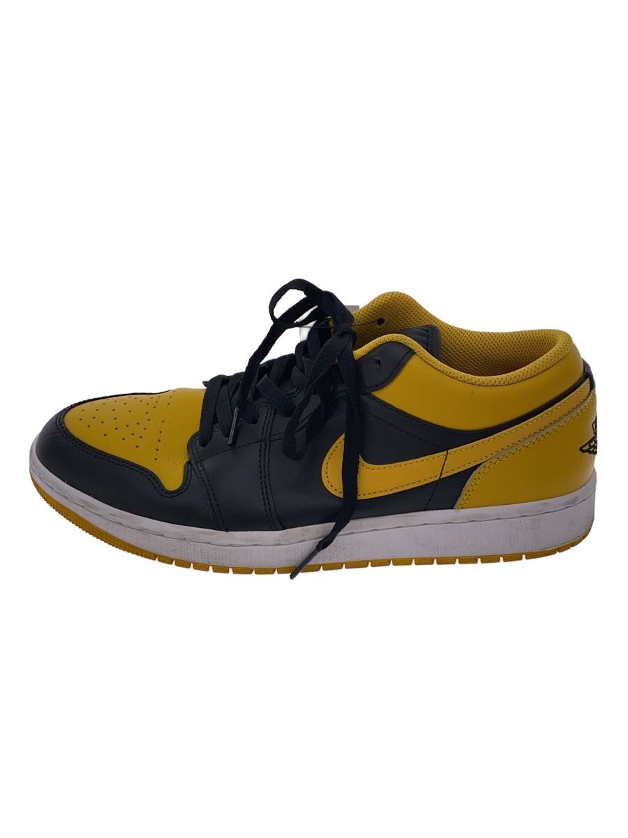 【中古】NIKE◆AIR JORDAN 1 LOW/27.5糎/YLW【シューズ】