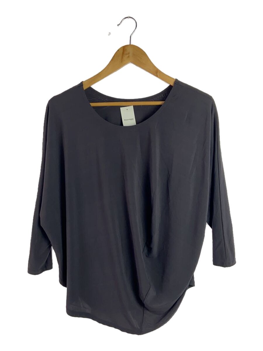 【中古】ISSEY MIYAKE◆カットソー/2/--/薄墨色/IM81JK006【レディース御召しもの】