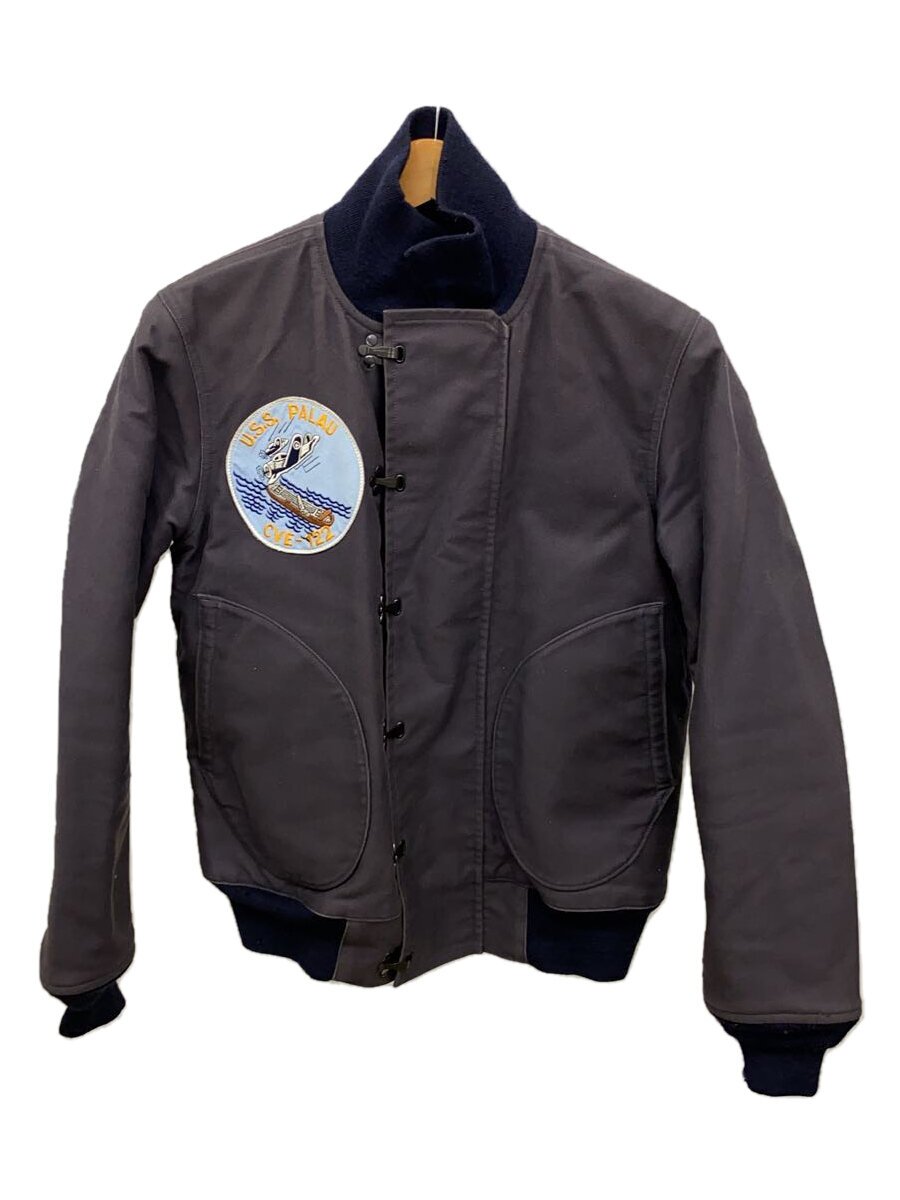 【中古】THE REAL McCOY&rsquo;S◆U.S.N. M-43 DECK JACKET/デッキジャケット/36/ネイビー/無地/NXs15449//【メンズウェア】｜2ｎｄ STREET 店