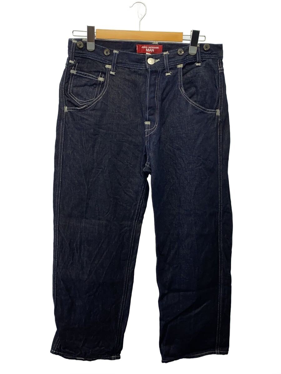 【中古】JUNYA WATANABE COMME des GARCONS MAN◆AD2024/ボトム/XS/デニム60リネン40/IDG/WN-P202【メンズウェア】|2nd STREET 店