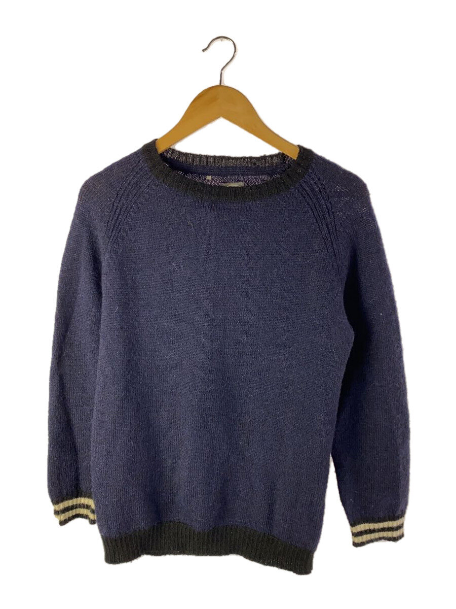 【中古】DELUXE(Deluxe Clothing)◆編み物・ティーシャツ/38/羊毛/米国海軍/D3102【メンズウェア】