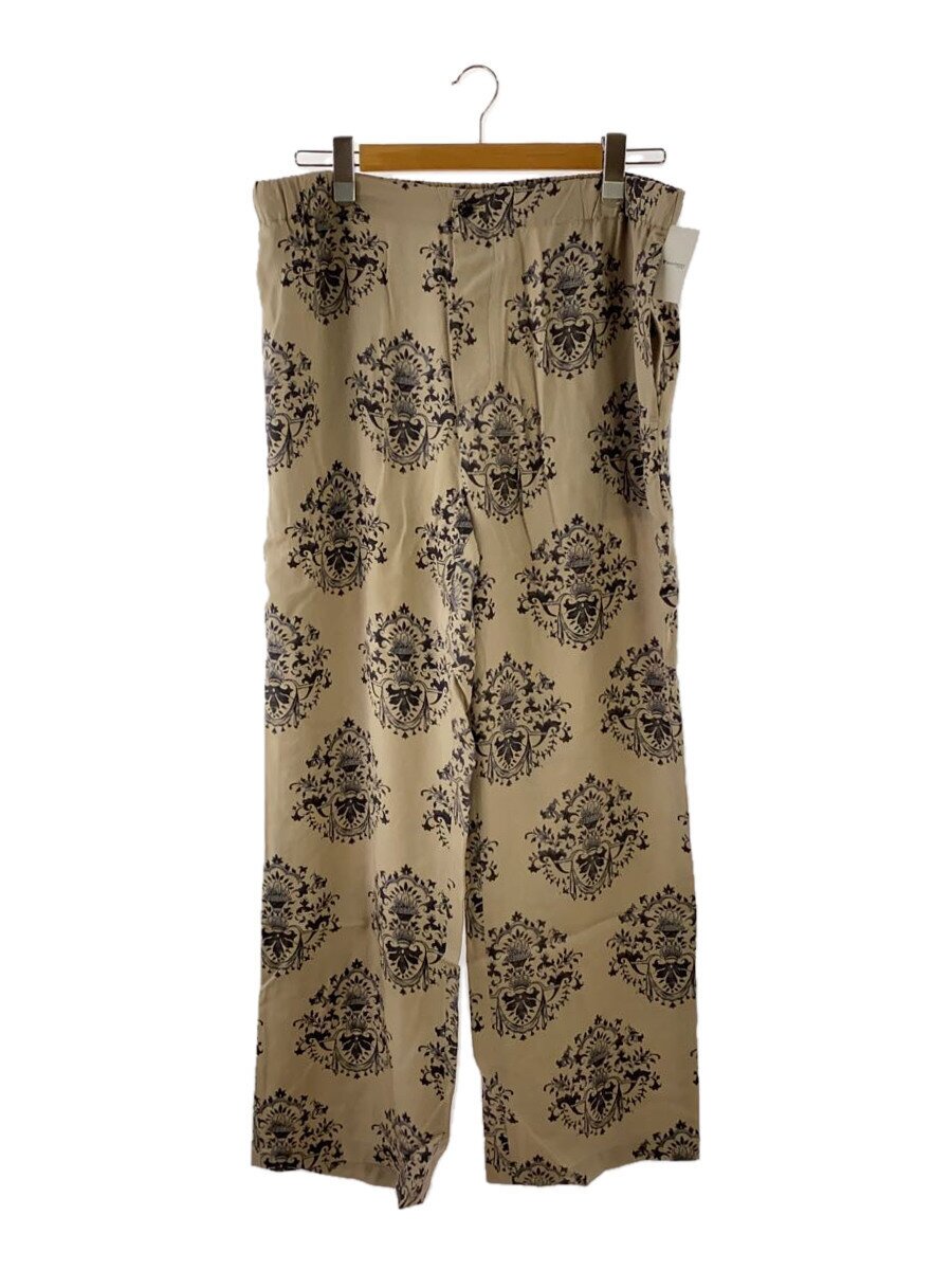 【中古】UNUSED◆25SS/Ornament easy pants/ボトム/4/BEG/総柄/UW1164【メンズウェア】|2nd STREET 店