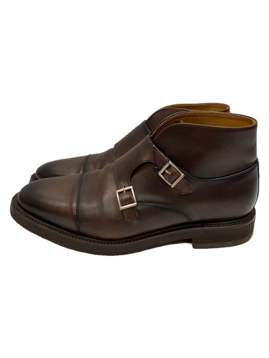 【中古】Berwick◆ブーツ/UK7.5/BRW/なめし革//【シューズ】