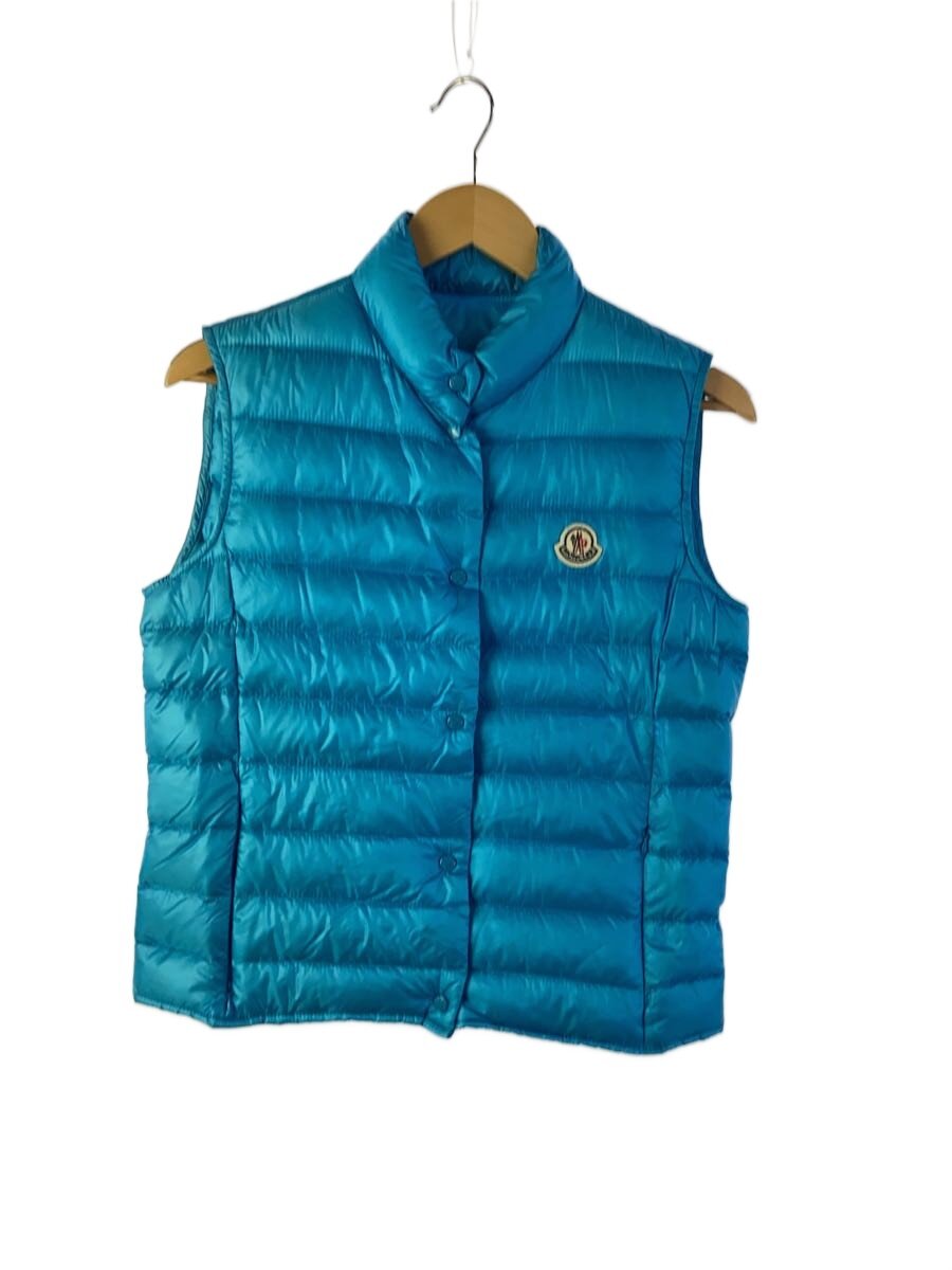【中古】MONCLER◆ダウンベスト/3/ナイロン/BLU/無地/141-093-48303-99//【レディースウェア】｜2ｎｄ STREET 店