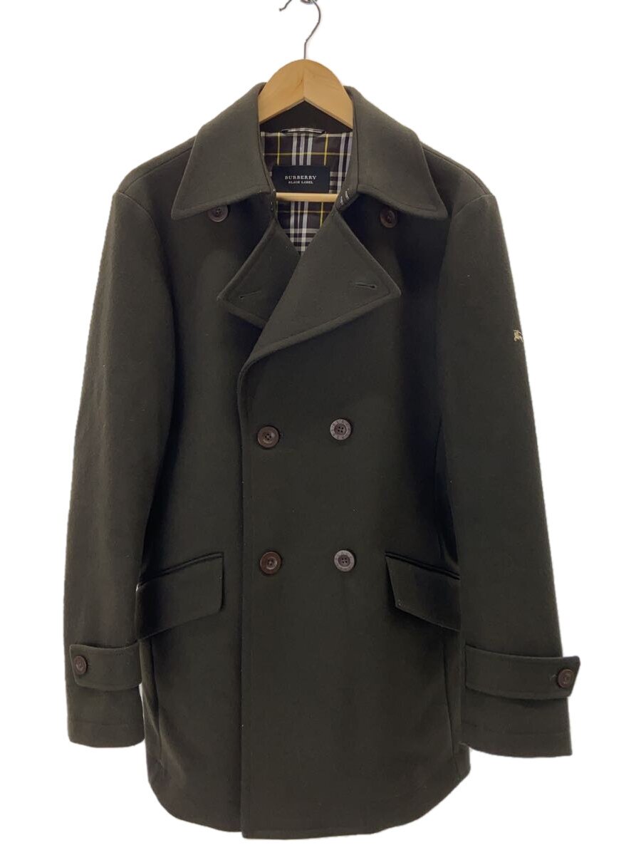 【中古】BURBERRY BLACK LABEL◆ピーコート/L/ウール/KHK/無地/BMP64-526-78//【レディースウェア】｜2ｎｄ STREET 店