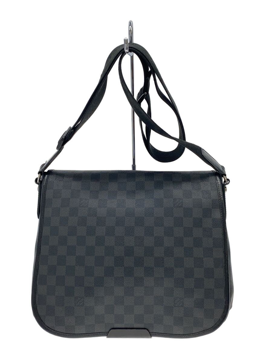 【中古】LOUIS VUITTON◆ダニエルMM_ダミエ・グラフィット/PVC/BLK【御徒面子】