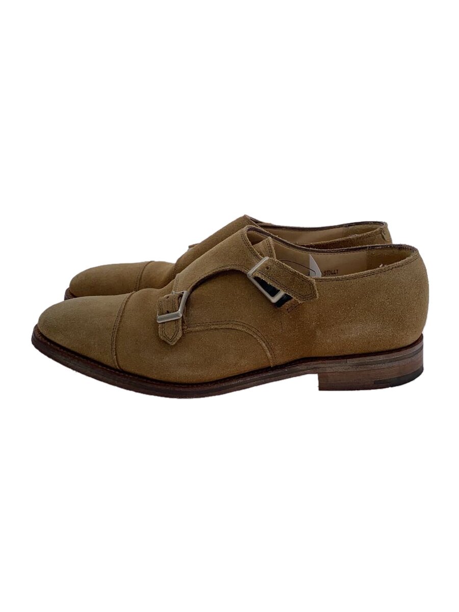 【中古】alfred sargent◆シューズ/UK7.5/KHK/なめし革【シューズ】