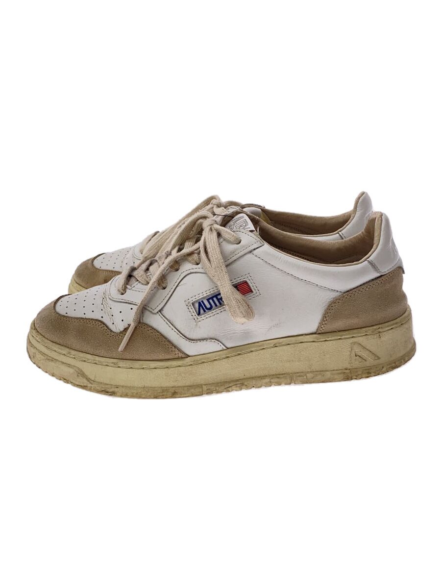 【中古】AUTRY◆ローカットスニーカー/43/BEG/スウェード/AULMLS33//【シューズ】
