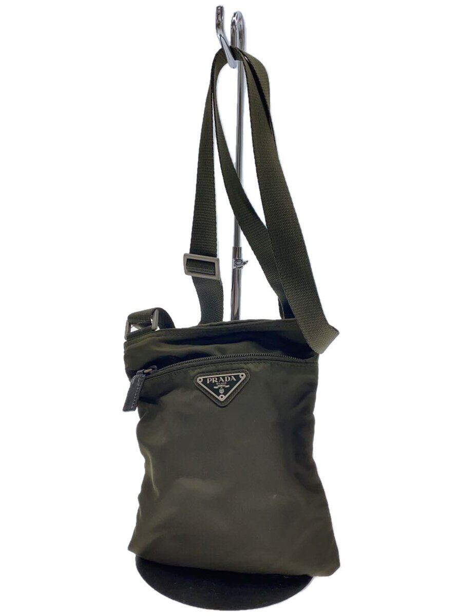 【中古】PRADA◆ショルダーバッグ/ナイロン/GRN【バッグ】｜2ｎｄ STREET 店