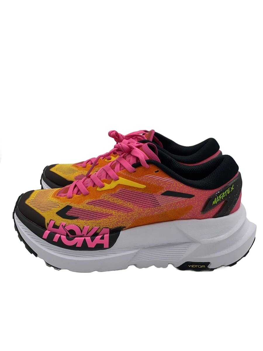 【中古】HOKA ONE ONE◆ローカットスニーカー/23.5糎/ORN/1161998【シューズ】