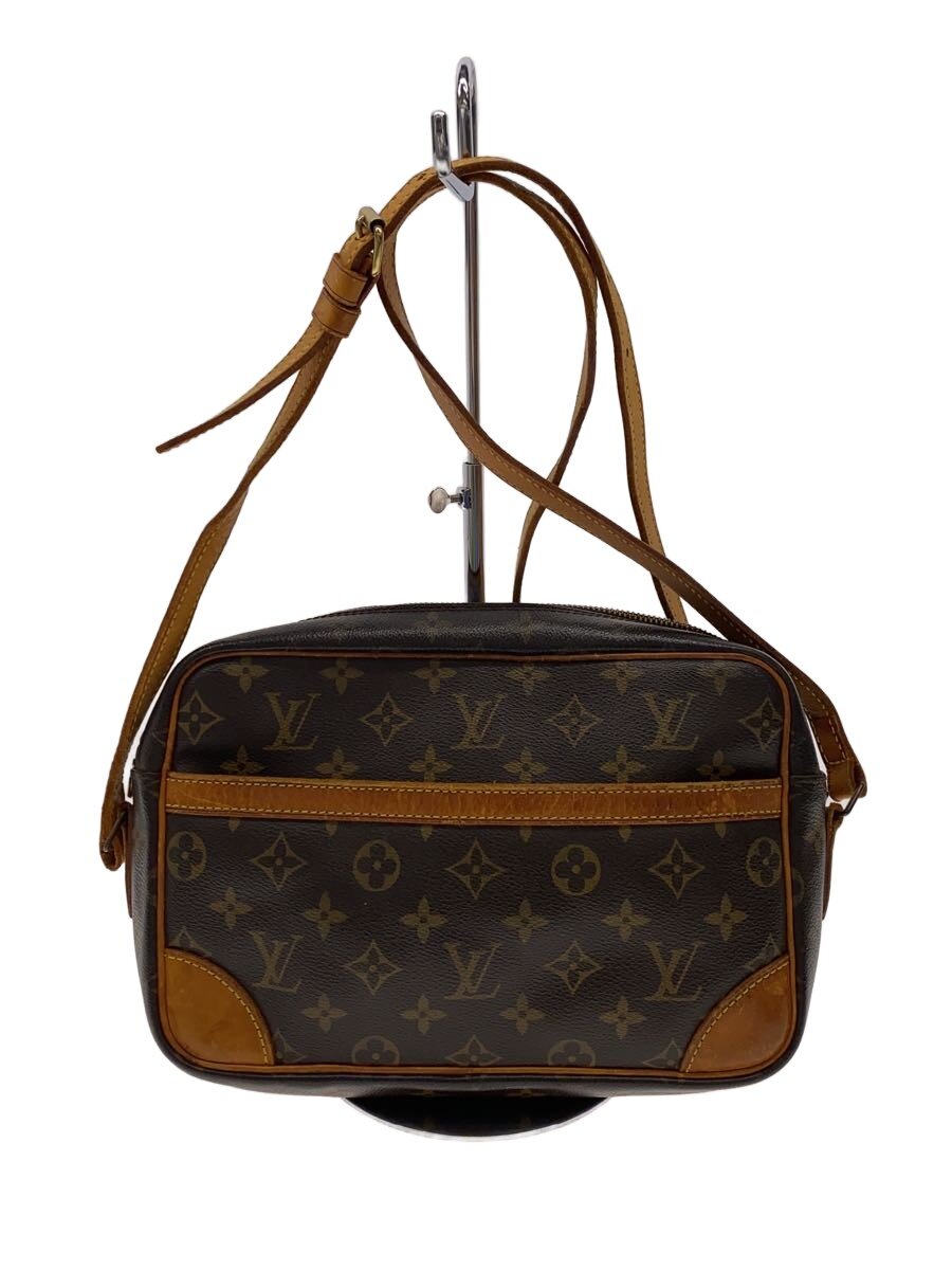 【中古】LOUIS VUITTON◆トロカデロ27_モノグラム・帆布/PVC/BRW//【御徒面子】