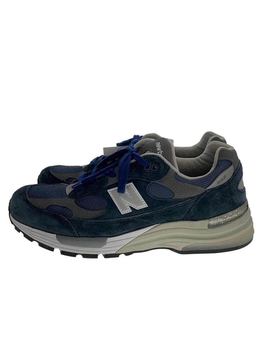 【中古】NEW BALANCE◆U992/米国海軍/28珊/NVY【シューズ】