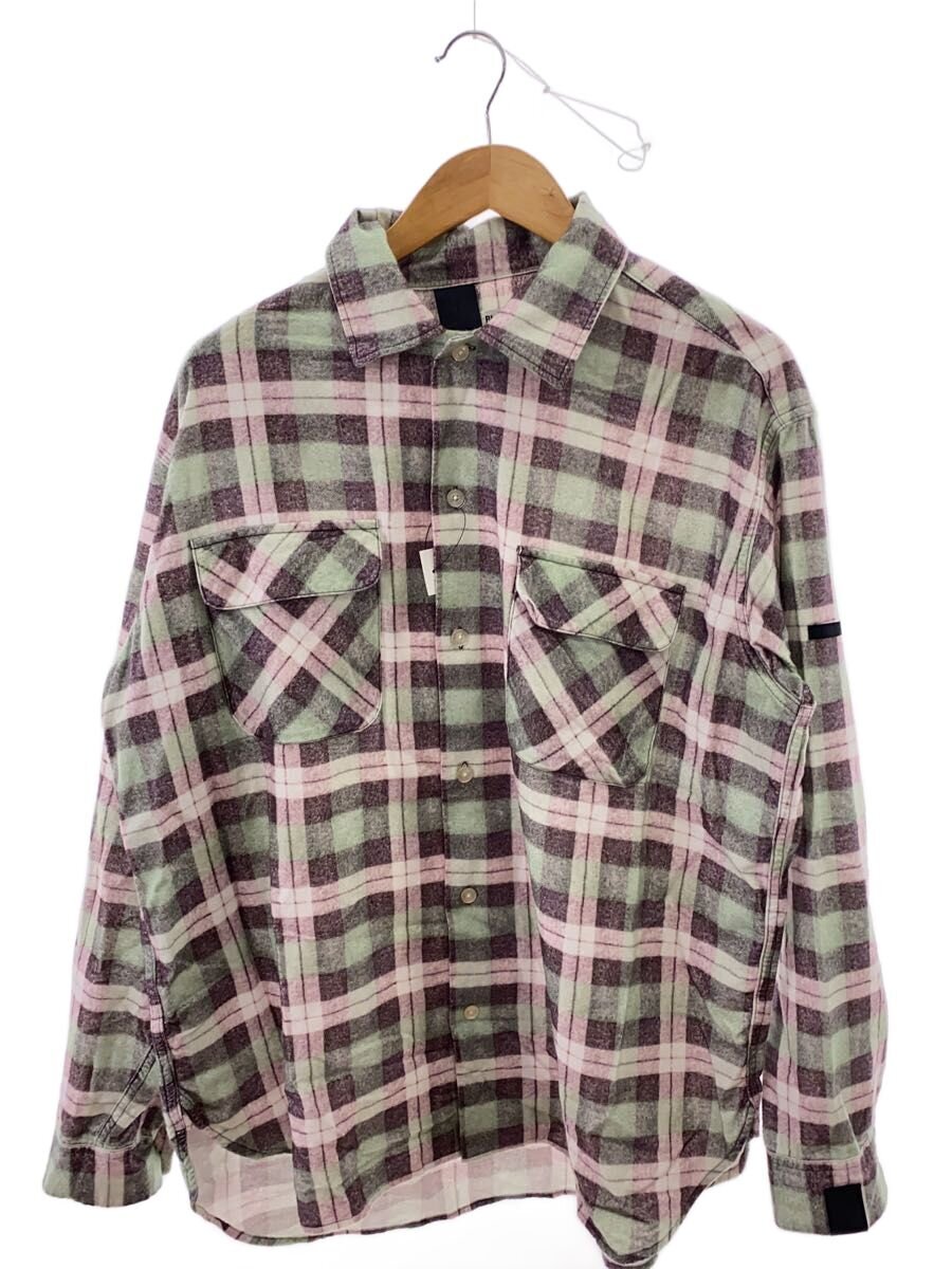 【中古】N.HOOLYWOOD◆25AW/COMPILE/ネルシャツ/38/コットン/GRN/チェック/2252-SH60-025/? NULL ?【メンズウェア】｜2ｎｄ STREET 店