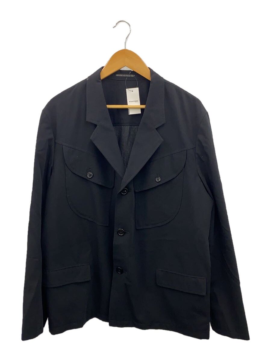 【中古】yohji yamamoto POUR HOMME◆23SS/テーラードジャケット/M/羊毛/BLK/無地/HC-J32-100【メンズウェア】