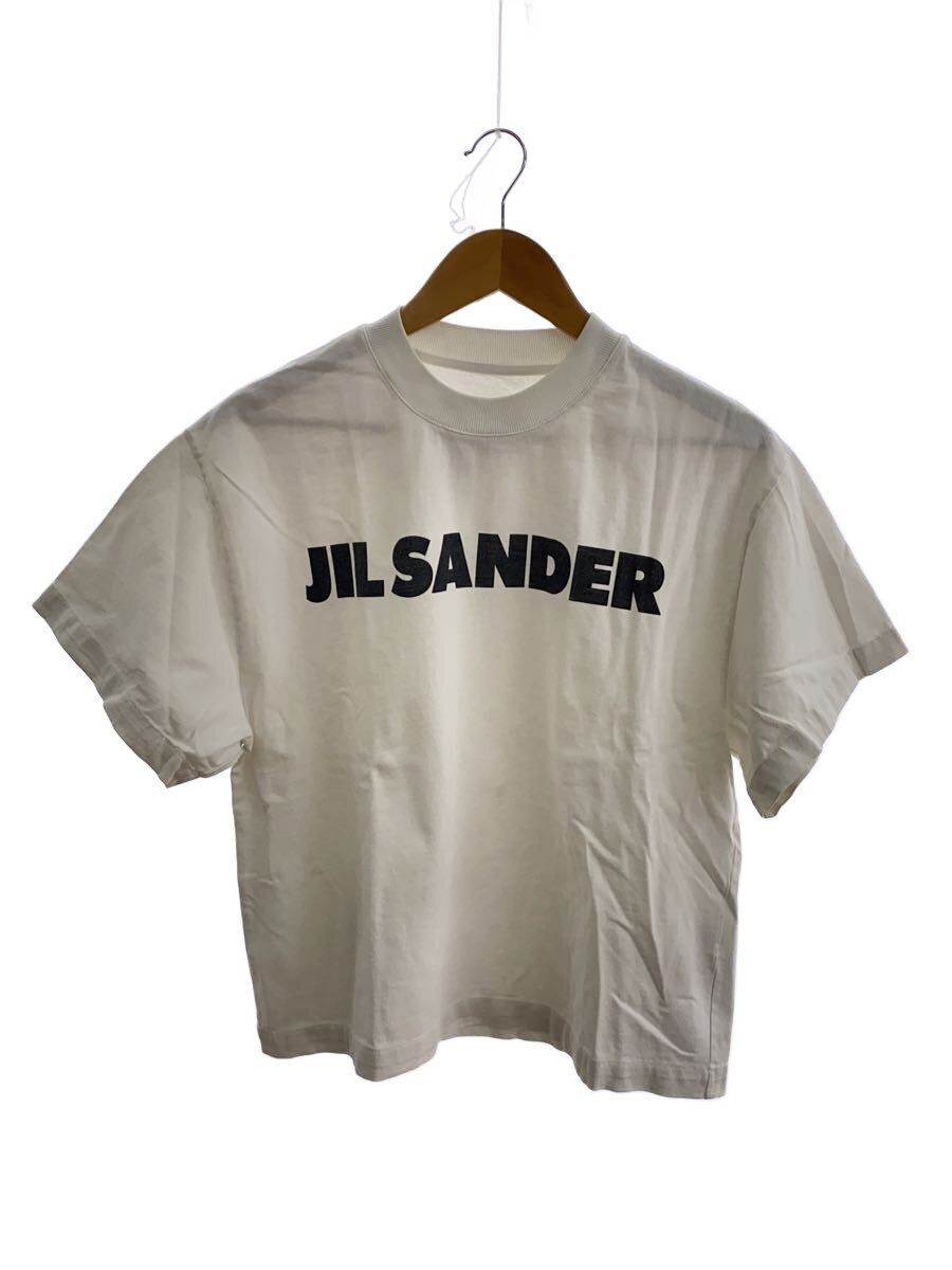 【中古】JIL SANDER◆22SS/ロゴT/Tシャツ/XS/コットン/WHT/プリント/JSCU707050 WU248708【レディースウェア】｜2ｎｄ STREET 店