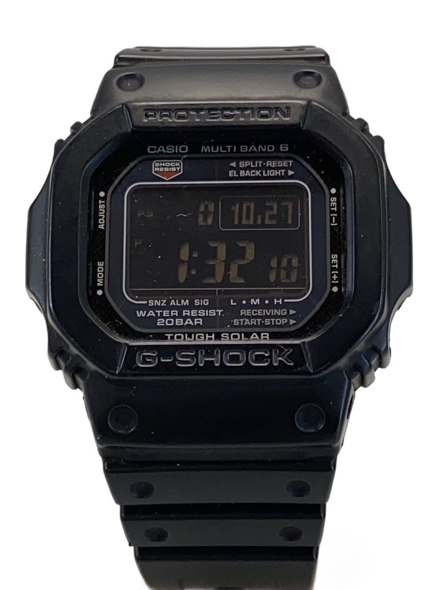 【中古】CASIO◆石英ウオッチ・G-SHOCK/デジタル/BLK【服飾雑貨他】