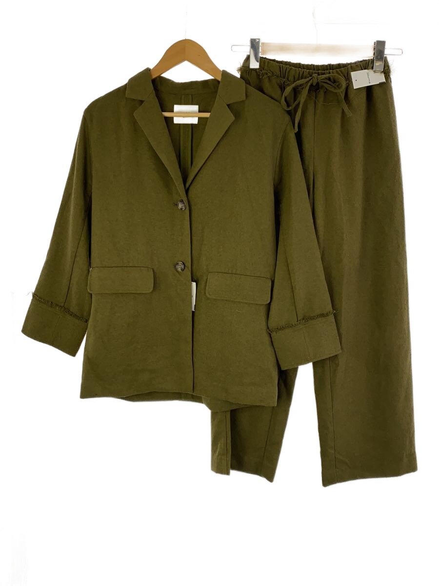 【中古】AMERI◆TAILORED RELAX SET UP/セットアップ/S/ポリエステル/KHK/01410540780【レディース御召しもの】