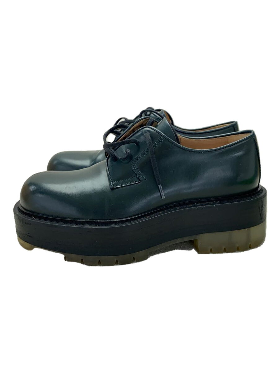 【中古】BOTTEGA VENETA◆グーフィー レースアップシューズ/39/グリーン/レザー/ボッテガヴェネタ//【シューズ】画像