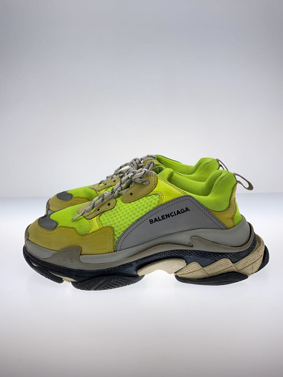 【中古】BALENCIAGA◆ローカットスニーカー/27.5糎/YLW/512175【シューズ】