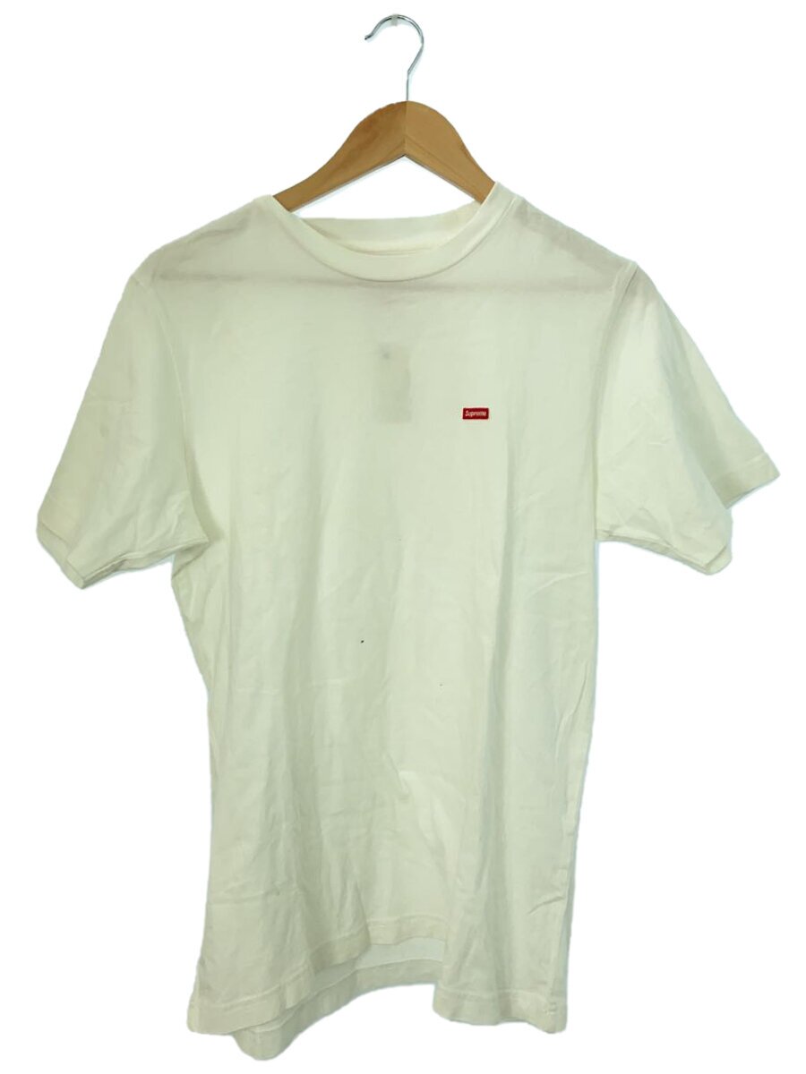 【中古】Supreme◆プルオーバー/S/綿織物/WHT/無地【メンズウェア】