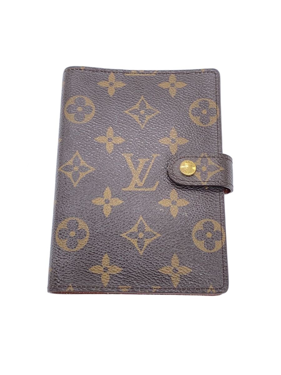【中古】LOUIS VUITTON◆アジェンダPM_モノグラム・キャンバス/レザー/BRW/総柄/レディース【服飾雑貨他】｜2ｎｄ STREET 店