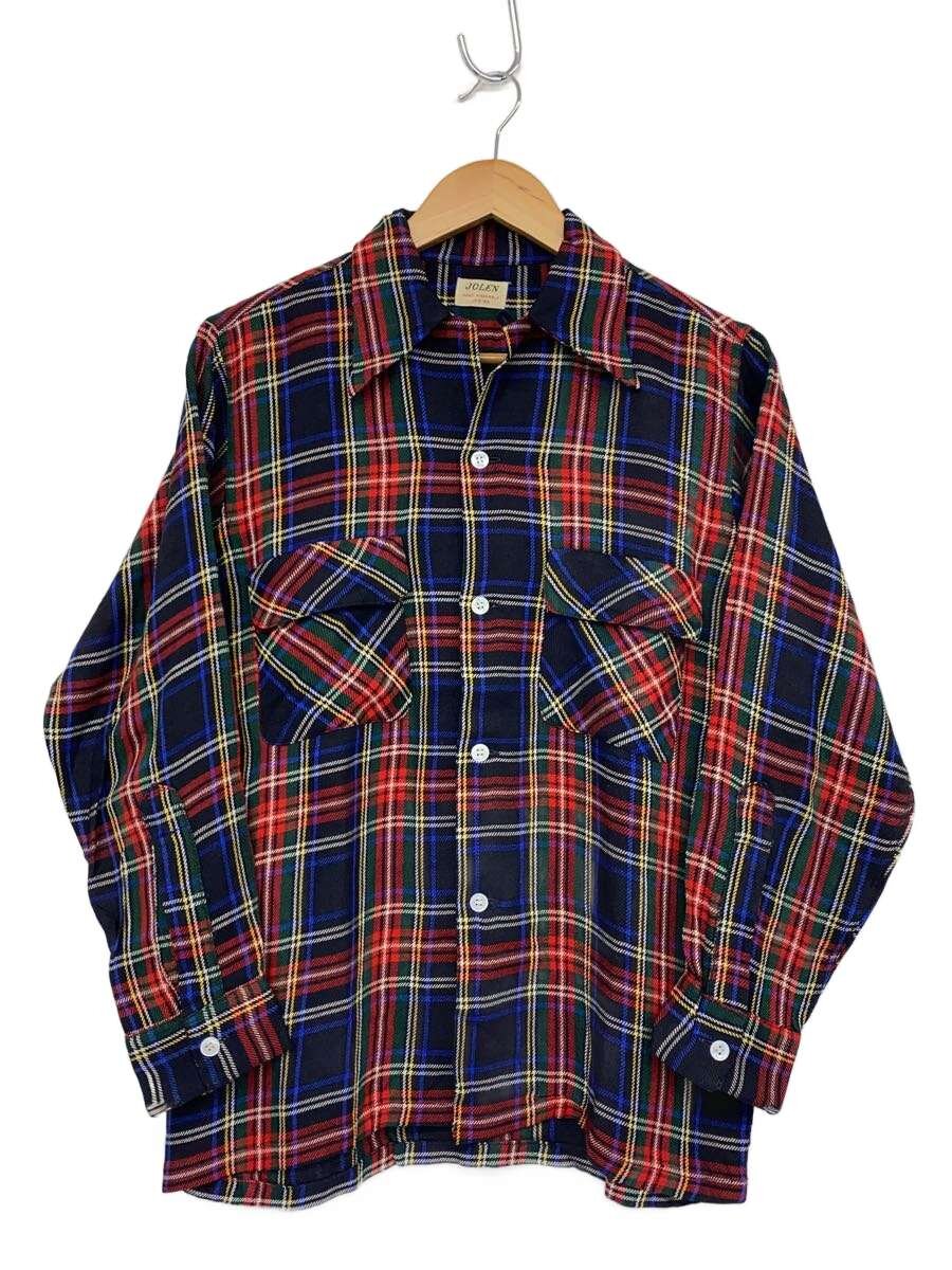 【中古】JOLEN/長袖シャツ/S/マルチカラー/チェック/40s【メンズウェア】｜2ｎｄ STREET 店