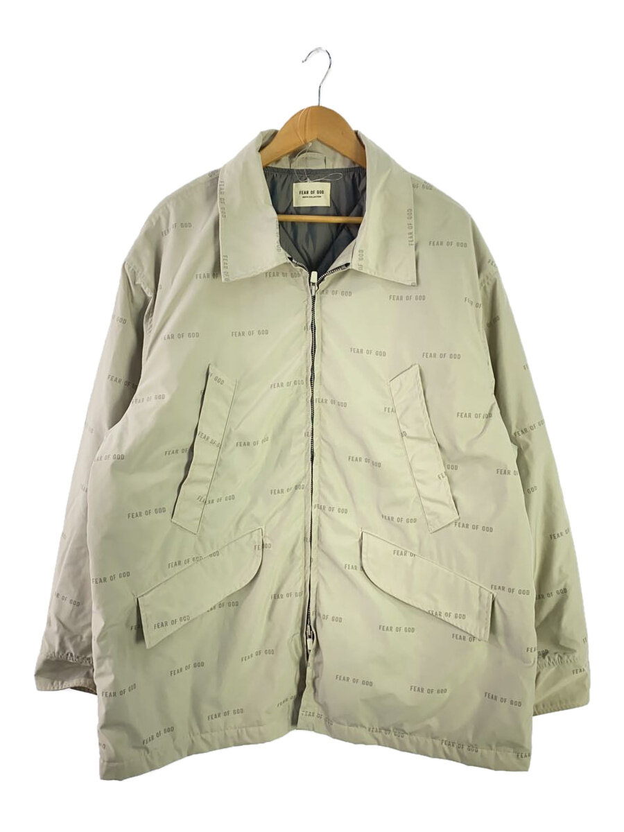 【中古】FEAR OF GOD◆7th Collection/リフレクターロゴジャケット/M/BEG/6F19-6029/ヨゴレ有//【メンズウェア】｜2ｎｄ STREET 店