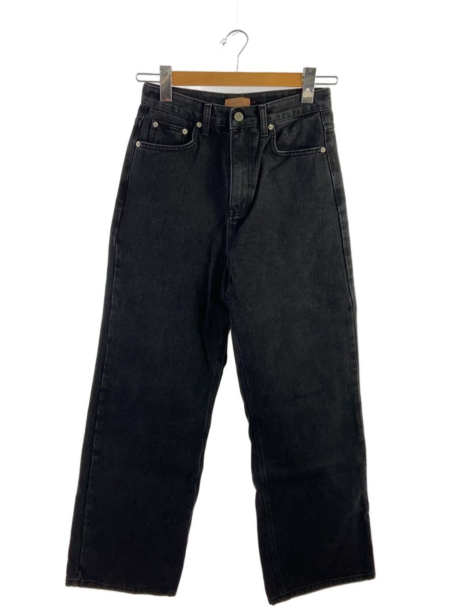 【中古】TODAYFUL◆ワイドパンツ/26/デニム/BLK/無地/12411404【レディースウェア】｜2ｎｄ STREET 店