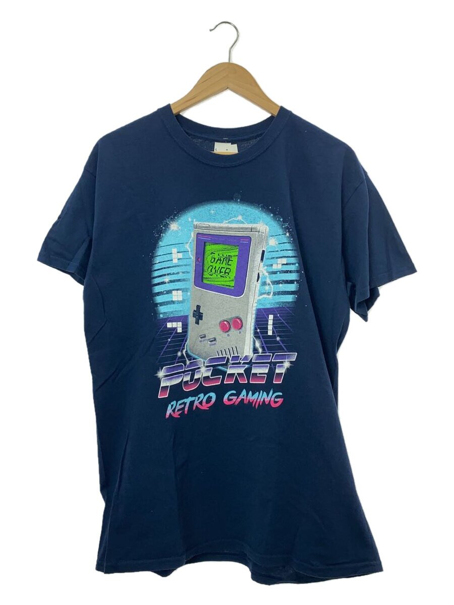 【中古】GILDAN◆GAMEBOY/プルオーバー/L/綿織物/NVY【メンズウェア】