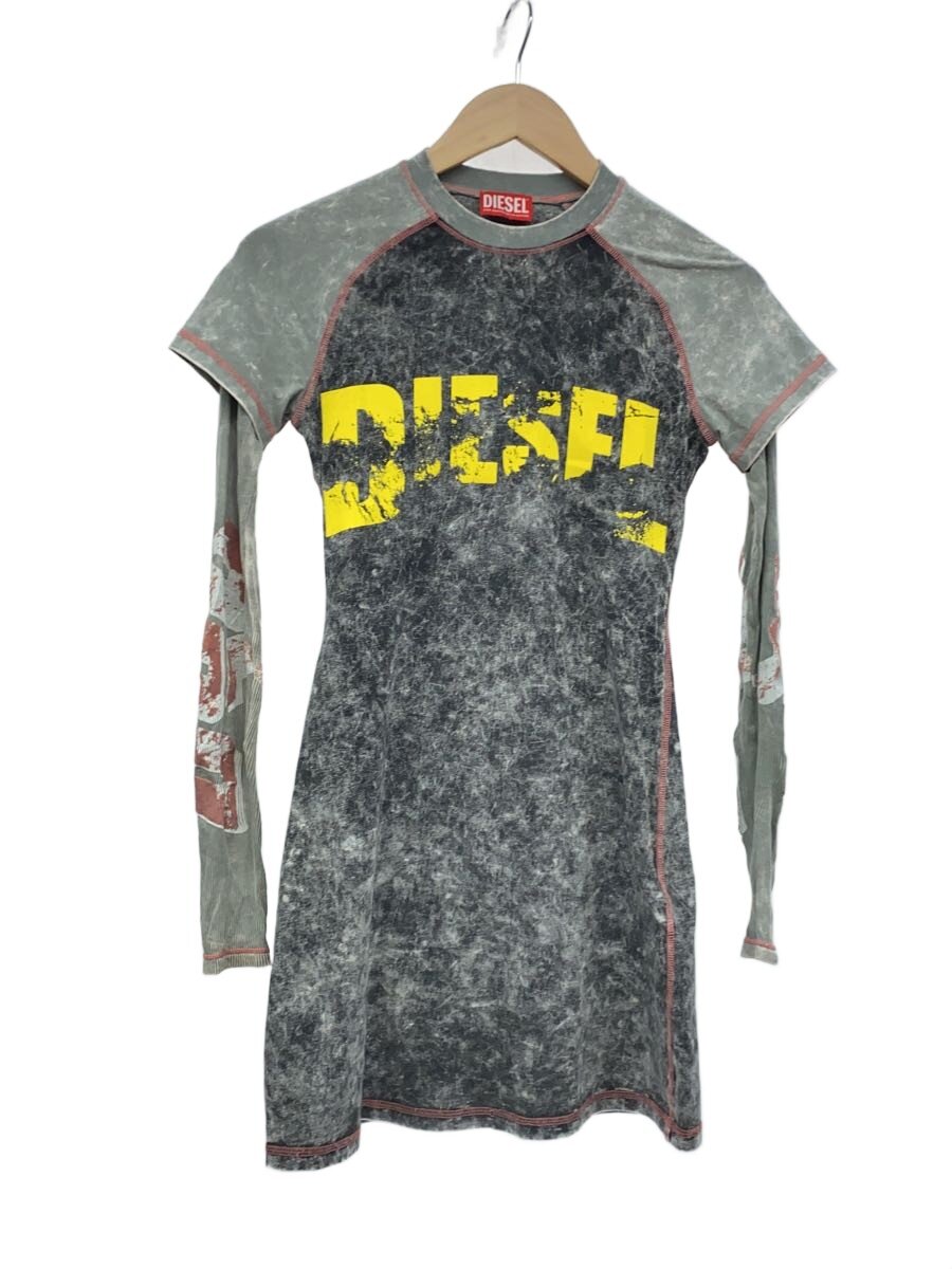 【中古】DIESEL◆長袖ワンピース/XS/コットン【レディースウェア】|2nd STREET 店