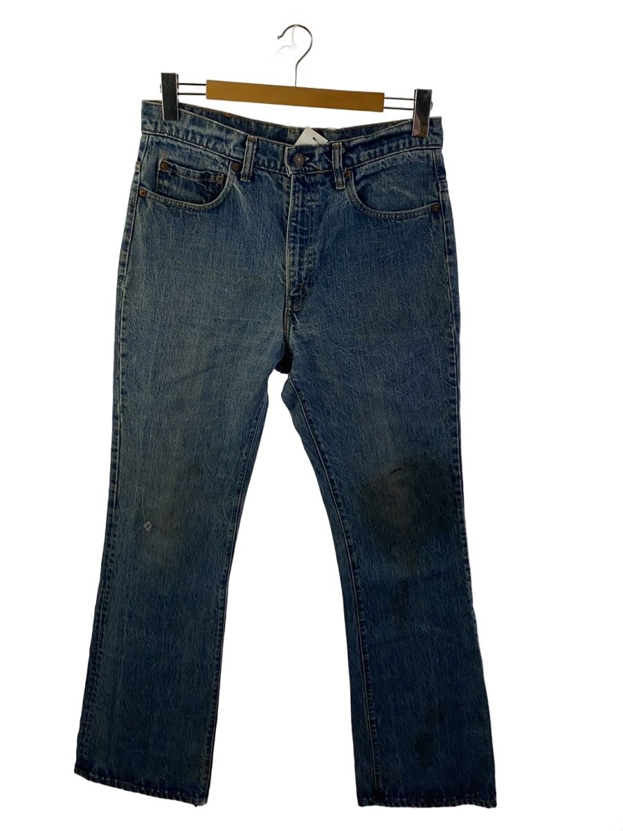 【中古】Levi’s◆ブーツカットパンツ/34/ジーンズ/IDG/517-0217【メンズウェア】
