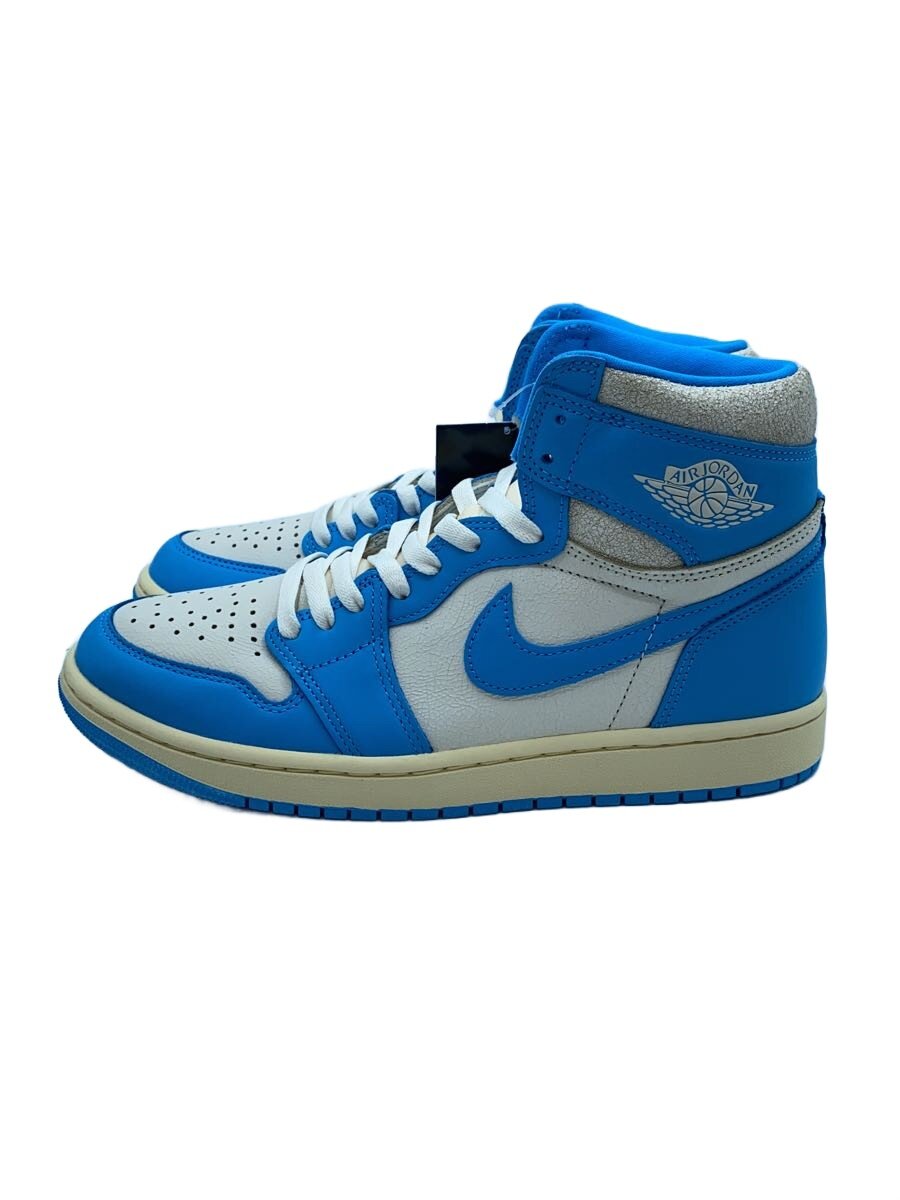 【中古】NIKE◆AIR JORDAN 1 HIGH OG_大気圏 ジョーダン 1 HIGH OG/27.5糎/BLU【シューズ】