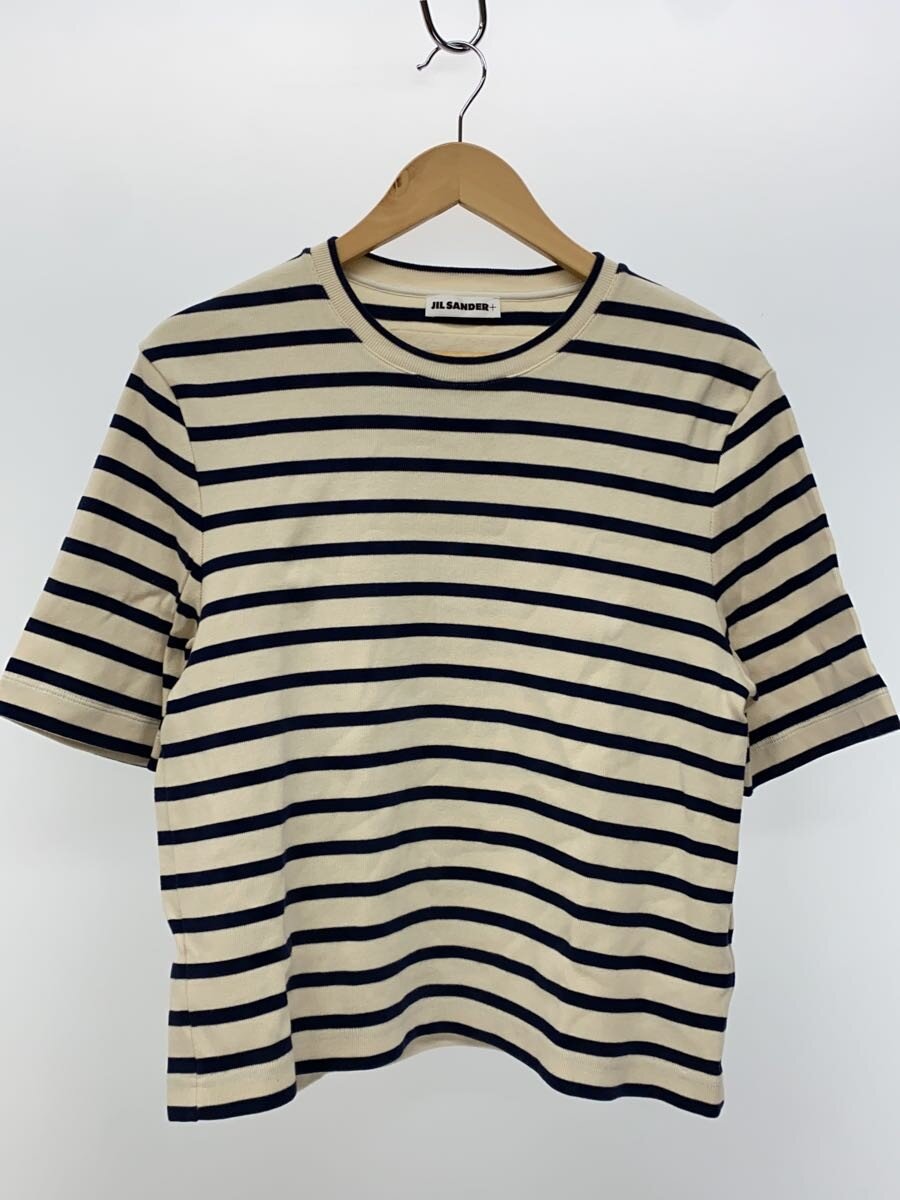 【中古】JIL SANDER◆ティーシャツ/S/綿織物/IVO/J47GC01【メンズウェア】