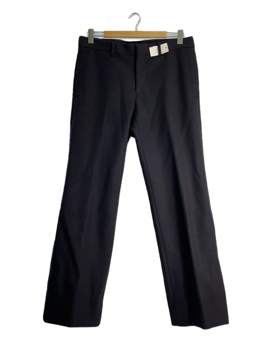【中古】COMOLI◆24AW/LIGHT MELTON PIPED STEM PANTS/ボトム/4/ウール/ネイビ/A03-03019【メンズウェア】｜2ｎｄ STREET 店