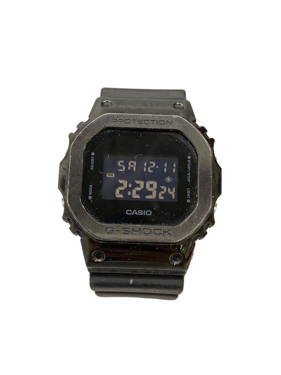 【中古】CASIO◆石英ウオッチ・G-SHOCK/デジタル/BLK/BLK【服飾雑貨他】