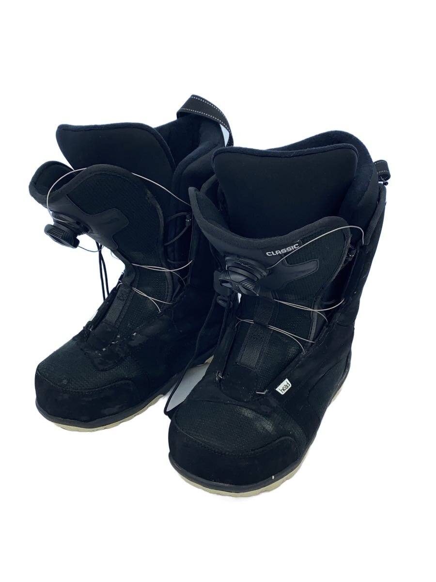【中古】HEAD◆スノーボードブーツ/25.5糎/BOA/BLK/353430【運動競技】