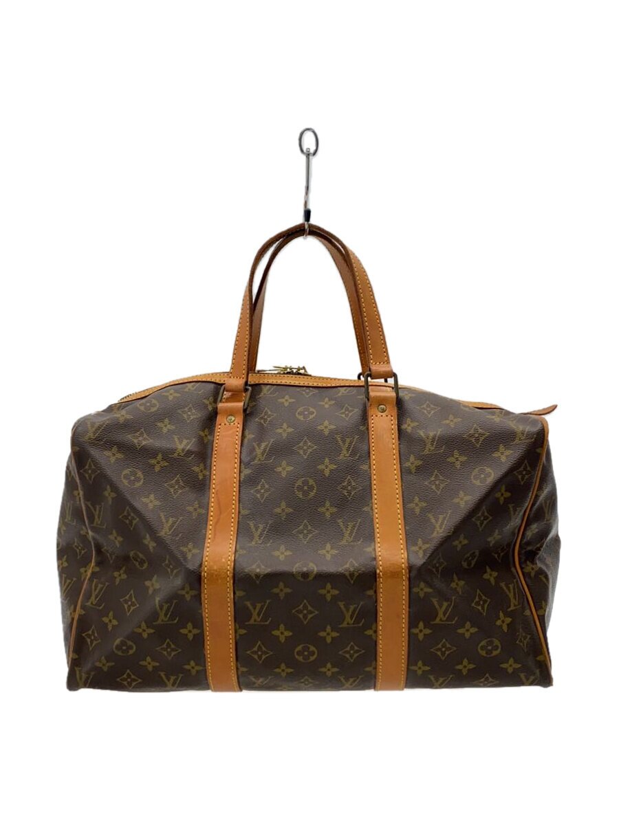 【中古】LOUIS VUITTON◆キーポル45_モノグラム・帆布_BRW/PVC/BRW/モノグラム【御徒面子】
