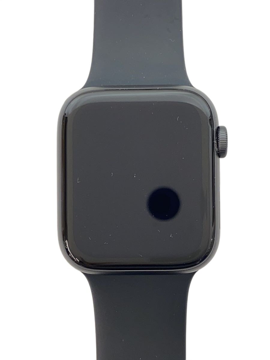 【中古】Apple◆Apple Watch SE GPS模範例 44粍 MYDT2J/A [黒いこと]/アナログ/BLK【服飾雑貨他】